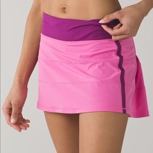 Lululemon Pace Rival II skirt 14"